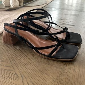ASOS chunky heel sandals